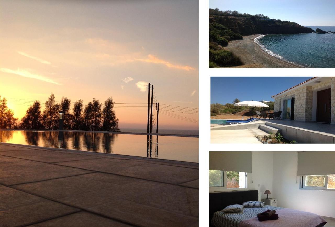 Pomos Idol Exceptional Beach Villa Exterior photo